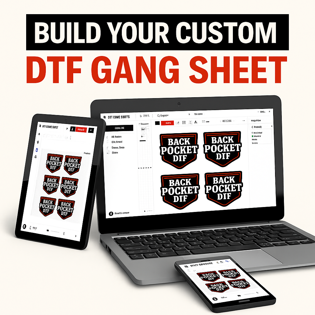 Build Your Custom DTF Gang Sheet