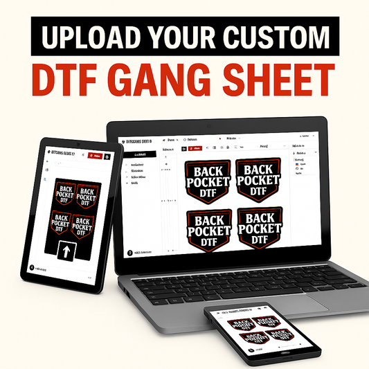 Upload Your Custom DTF Gang Sheet