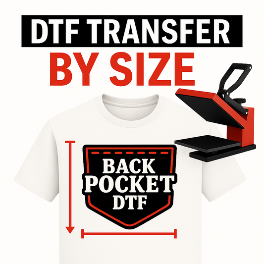 DTF Transfer By Size